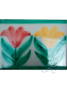 Azulejo Artesanal “Tulipán” – Cerámica pintada a mano | MásCerámica