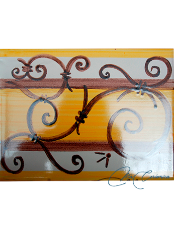 Azulejo Artesanal "Reja"