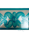 Azulejo Artesanal "Mallorca" Verde Agua