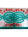 Azulejo Artesanal "Eslabón" Verde Cobre