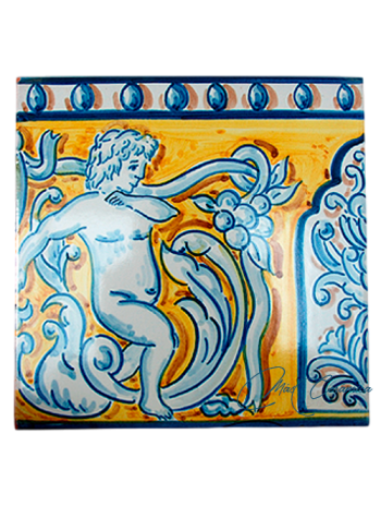 Azulejo Artesanal "Angel"