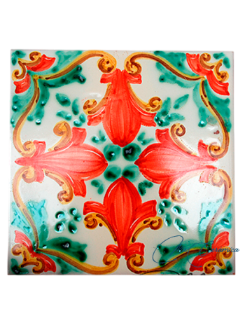 Azulejo Artesanal "Pasión"