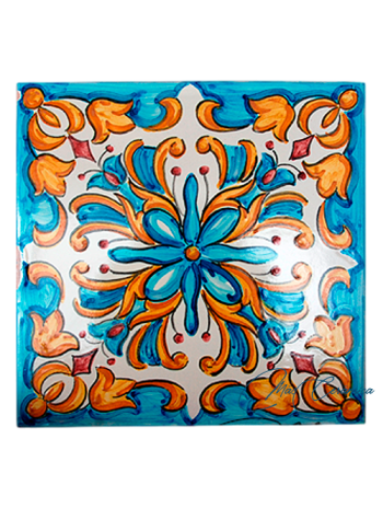 Azulejo Artesanal "Cielo"