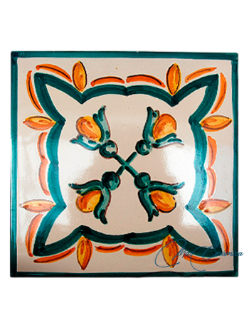 Azulejo Artesanal "Almería"