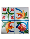 Azulejo Artesanal "Patchwork"