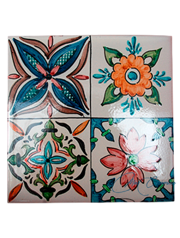 Azulejo Artesanal "Patchwork 3"