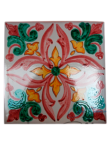 Azulejo Artesanal "Primaveral"