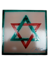 Azulejo Artesanal "Estrella"