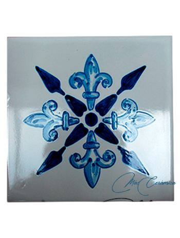 Azulejo Artesanal "Celeste"