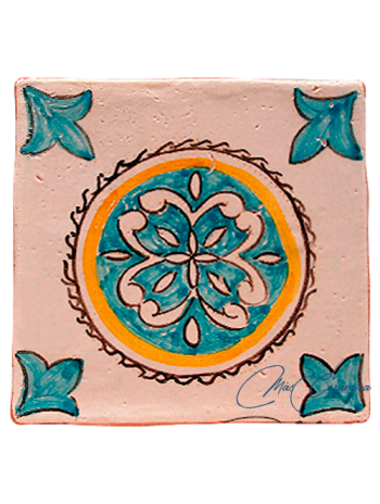 Azulejo Rústico Artesanal Mar