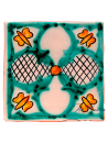 Azulejo Rústico "Mariposa"