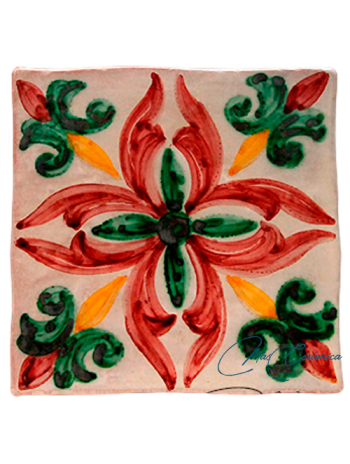 Azulejo Rústico "Primavera"