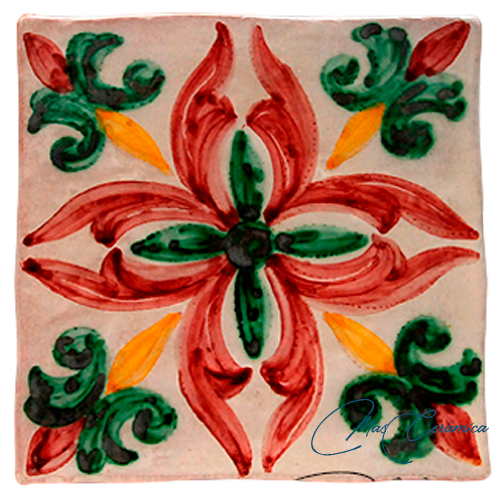 Azulejo Rústico "Primavera" Azulejo Rústico "Primavera"
