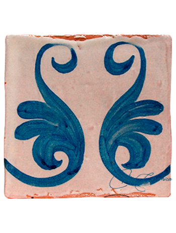 Azulejo Rústico "Grecia" Azul