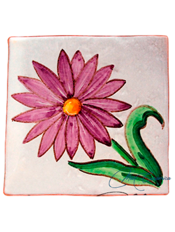 Azulejo Rústico "Girasol"
