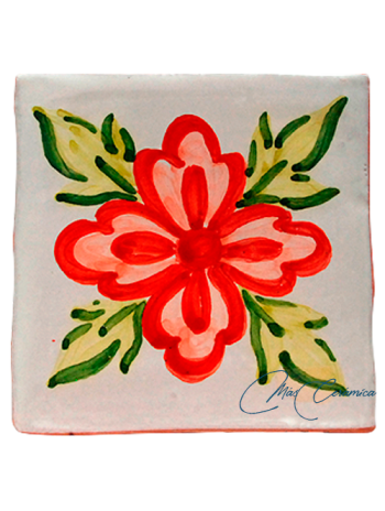 Azulejo Rústico " Pétalo "