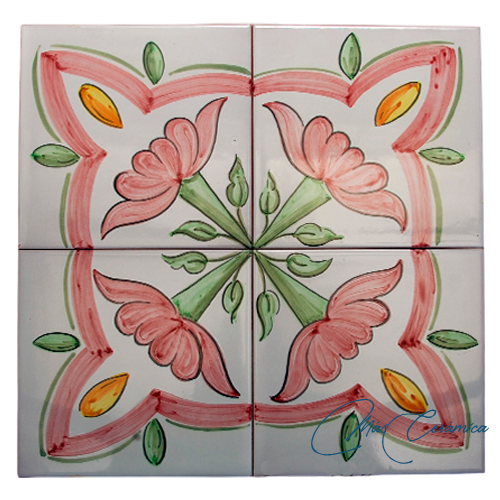 Zócalo de Cerámica Artesanal "Magnolia" Zócalo de Cerámica Artesanal "Magnolia"