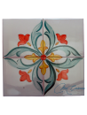 Zócalo de Cerámica Artesanal "Adelfa"