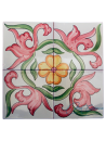Zócalo de Cerámica Artesanal "Gardenia"