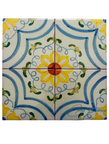 Zócalo de Cerámica Artesanal "Melisa"