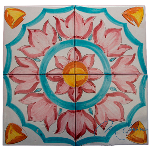Zócalo de Cerámica Artesanal "Tulipa" Zócalo de Cerámica Artesanal "Tulipa"