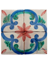 Zócalo de Cerámica Artesanal "Anémola"