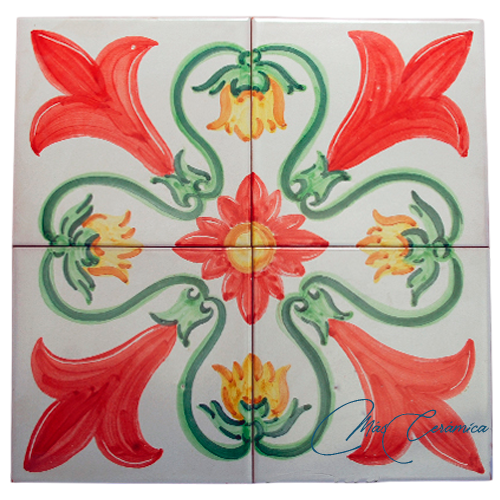 Zócalo de Cerámica Artesanal "Mattiola" Zócalo de Cerámica Artesanal "Mattiola"