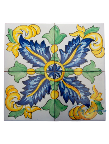 Zócalo de Cerámica Artesanal "Agave"