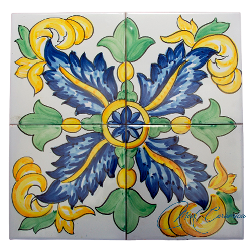 Zócalo de Cerámica Artesanal "Agave" Zócalo de Cerámica Artesanal "Agave"