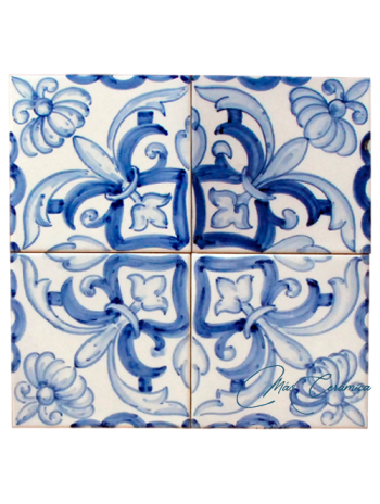 Zócalo de Cerámica Artesanal "Celosía"