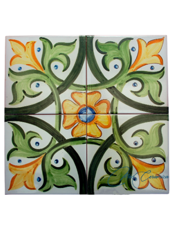 Zócalo de Cerámica Artesanal "Rosmarinus"