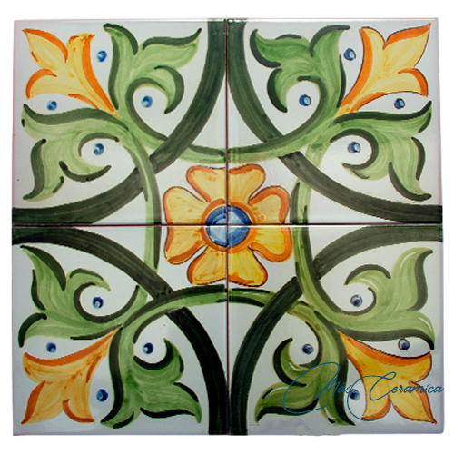 Zócalo de Cerámica Artesanal "Rosmarinus" Zócalo de Cerámica Artesanal "Rosmarinus"