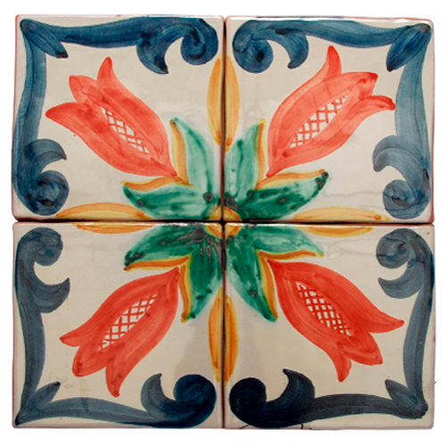 Zócalo de Cerámica Artesanal "Estrella" Zócalo de Cerámica Artesanal "Estrella"
