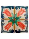 Zócalo de Cerámica Artesanal "Estrella"