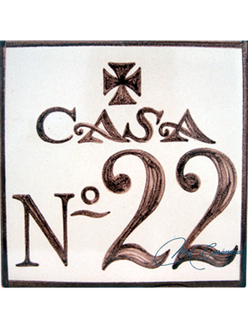 Número de Cerámica 22