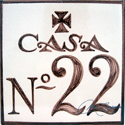 Número de Cerámica 22 Número de Cerámica 22