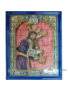 Mural Cerámico Jesús Nazareno | Azulejo Religioso Artesanal