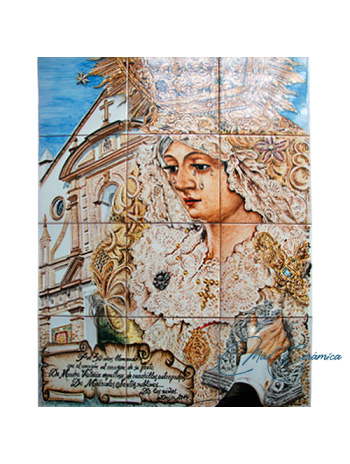 Mural Cerámico " Nrta. Sra. de la Victoria "