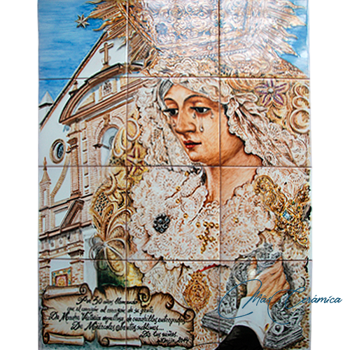 Mural Cerámico " Nrta. Sra. de la Victoria " Mural Cerámico " Nrta. Sra. de la Victoria "