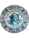 Plato de cerámica "Cristobal Colón"