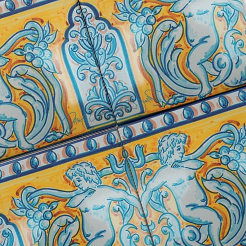 Azulejo Artesanal "Angel"
