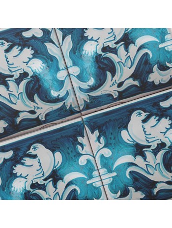 Azulejo Artesanal "Ave"