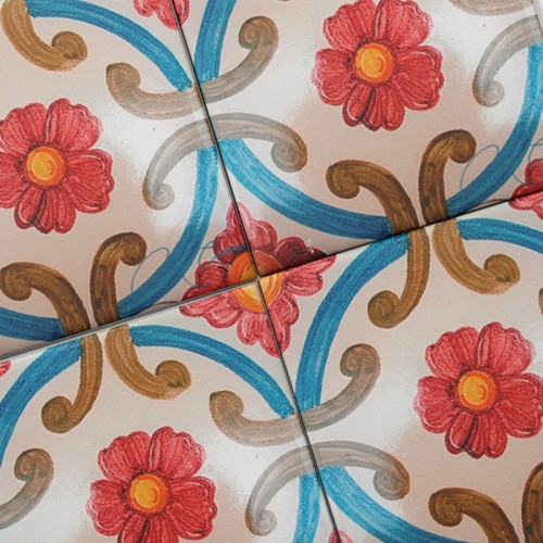 Azulejo Artesanal "Malaga" Azulejo Artesanal "Malaga"