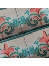 Azulejo Artesanal "Belladona 2" – Cerámica pintada a mano | MásCerámica