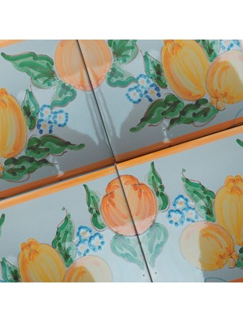Azulejo Artesanal "Frutas" – Cerámica pintada a mano | MásCerámica