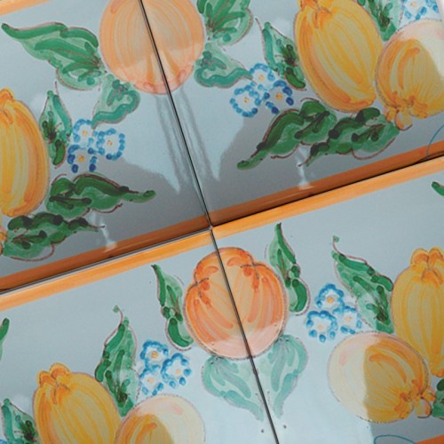 Azulejo Artesanal "Frutas" – Cerámica pintada a mano | MásCerámica Azulejo Artesanal "Frutas" – Cerámica pintada a mano | MásCerámica
