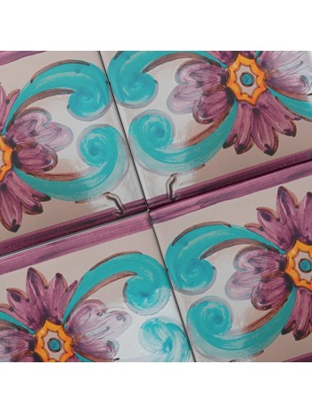 Azulejo Artesanal "Capuchina 2"