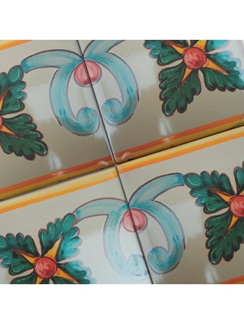 Azulejo Artesanal "Azteca"