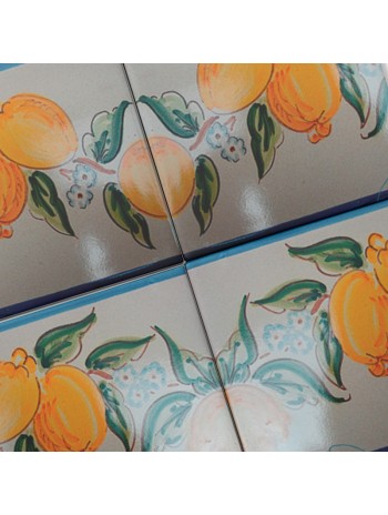 Azulejo Artesanal "Limones"