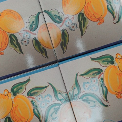 Azulejo Artesanal "Limones" Azulejo Artesanal "Limones"
